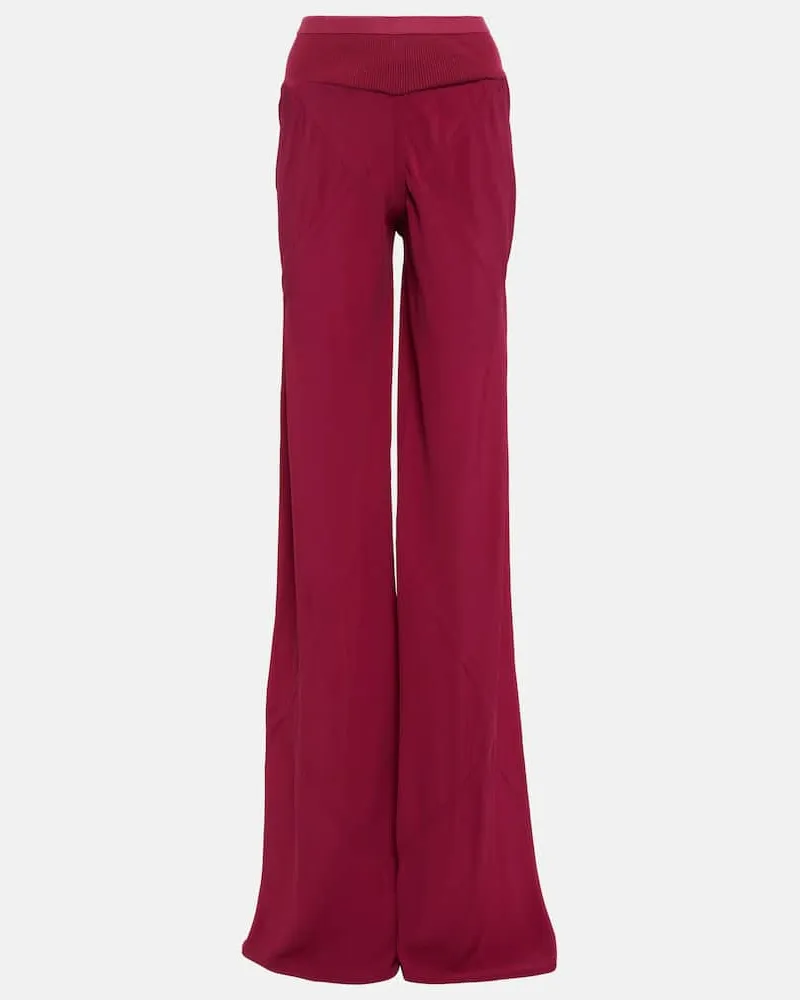 Rick Owens Hose Bias aus einem Seidengemisch Pink