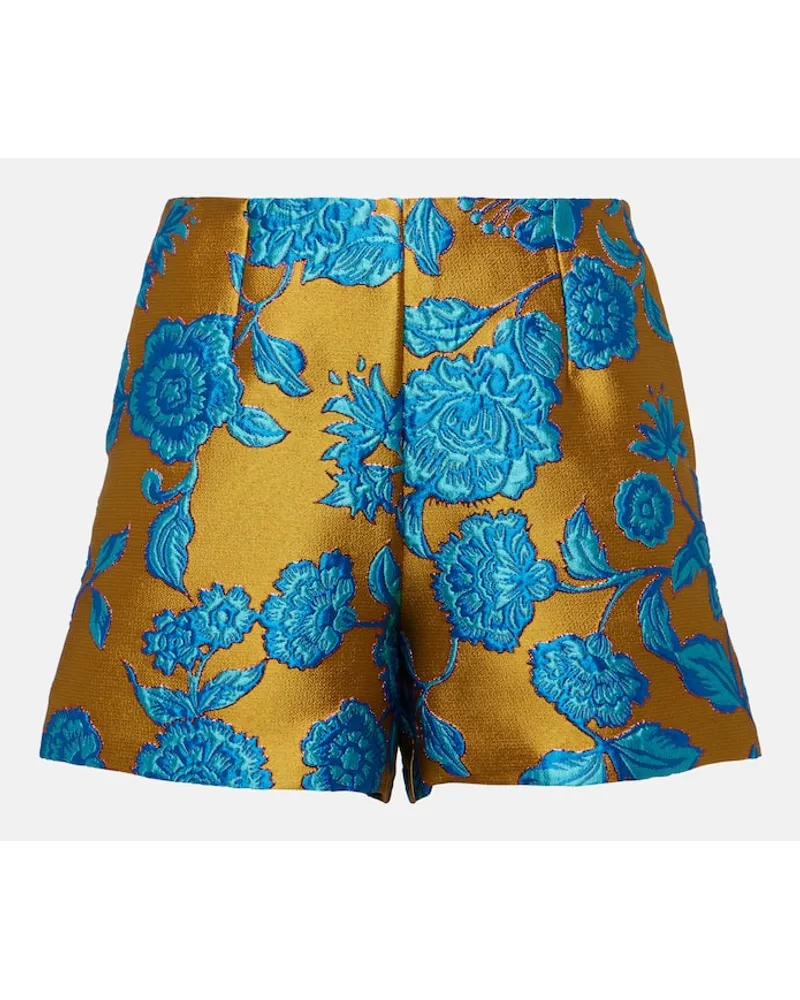 La DoubleJ Shorts Margarita aus Jacquard Gold