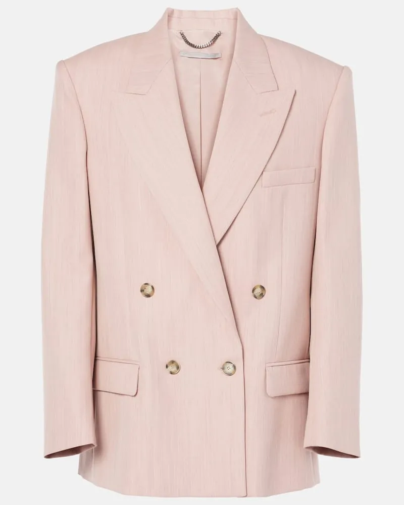 Stella McCartney Blazer aus Wolle Pink