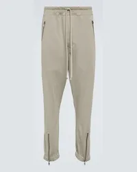 Rick Owens Jogginghose aus Baumwoll-Jersey Beige