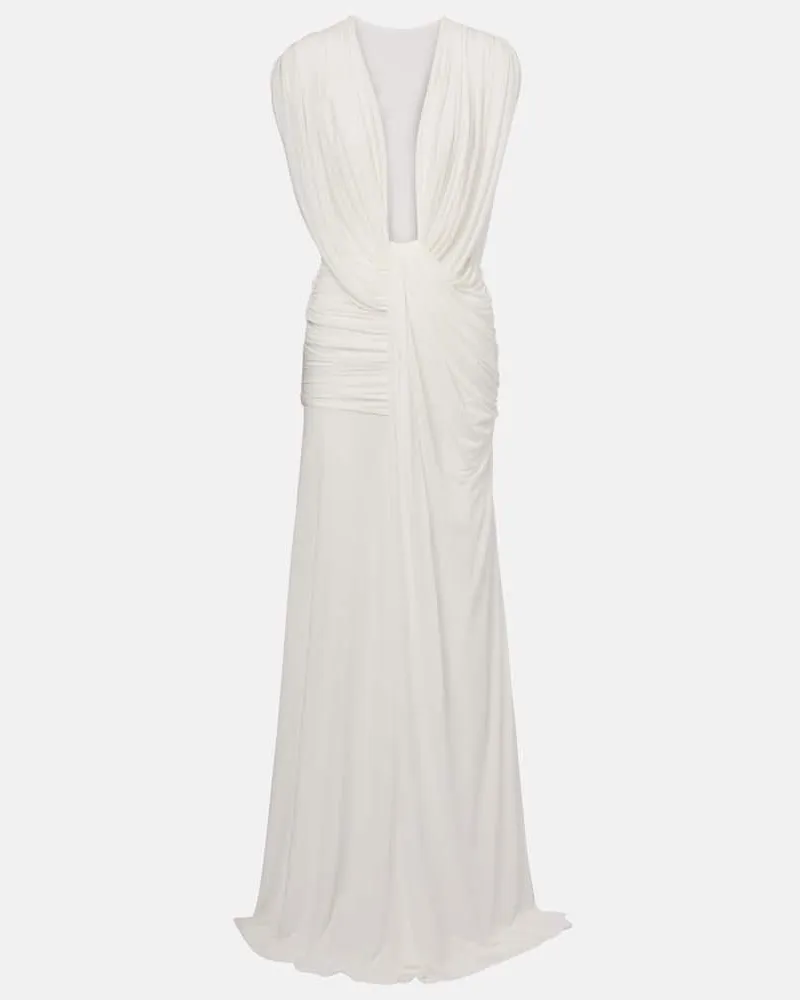 Christopher Esber Robe Ripple Weiß