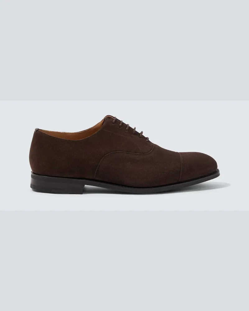 Church's Oxford-Schuhe Consul R 2.0 aus Veloursleder Braun