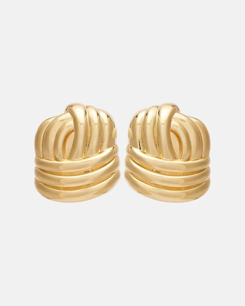 Self-Portrait Ohrringe Knot Gold