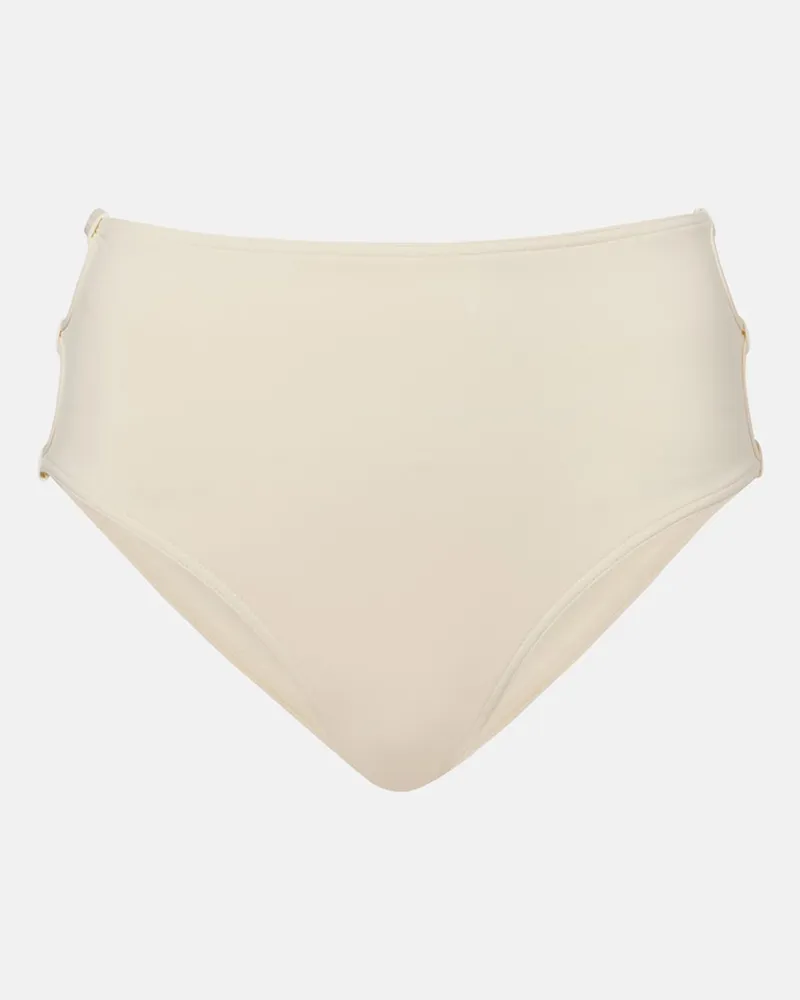 Eres Bikini-Höschen Veloursleder Beige