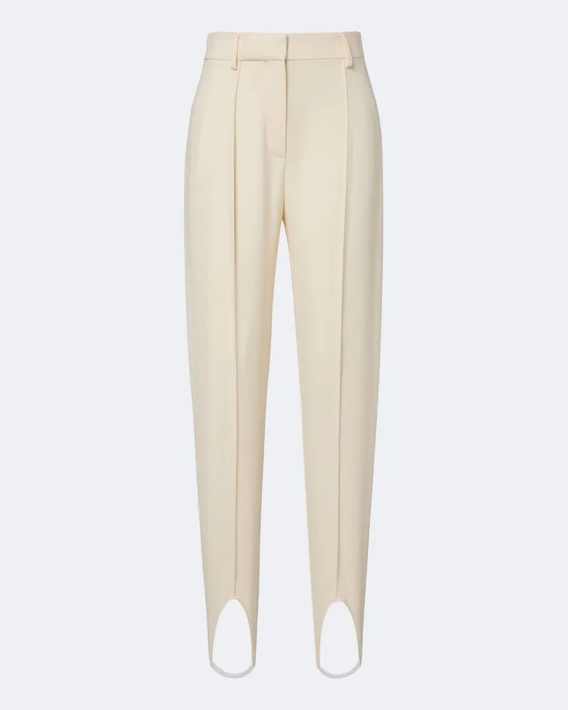 Stella McCartney Steghose aus Cady Weiß