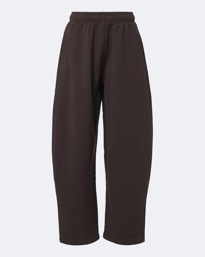 Jacquemus Jogginghose Corso aus Baumwoll-Jersey Braun