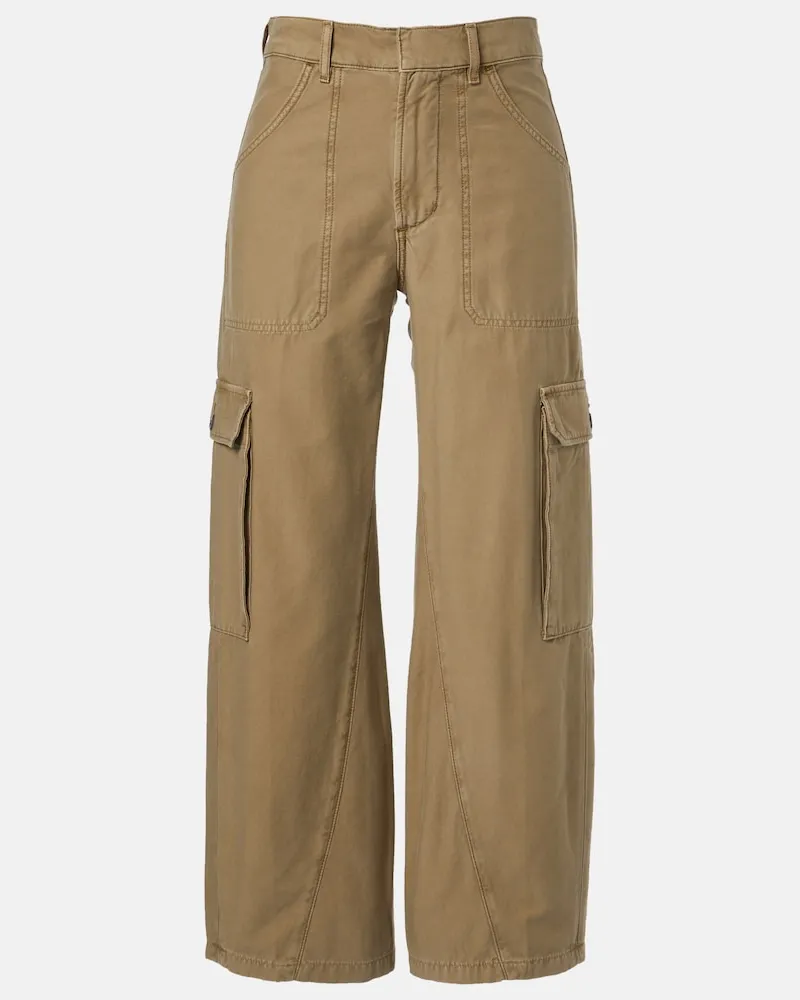 Citizens of humanity Cargohose Thassos aus Baumwoll-Twill Grün