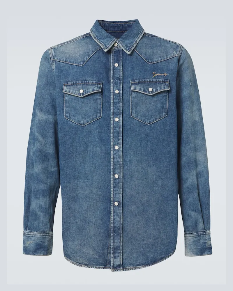 Givenchy Jeanshemd Schwarz