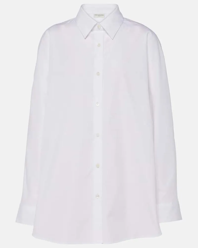 Dries van Noten Hemd Casio aus Baumwolle Weiã