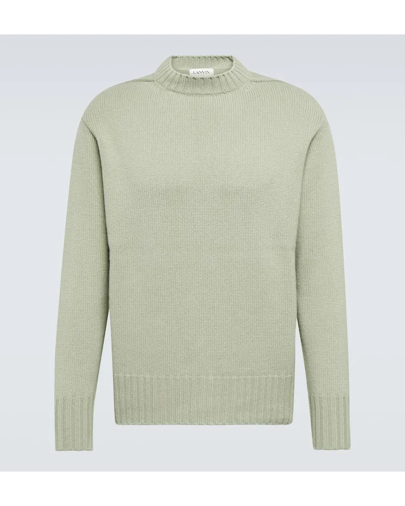 Lanvin Pullover aus Kaschmir Gruen