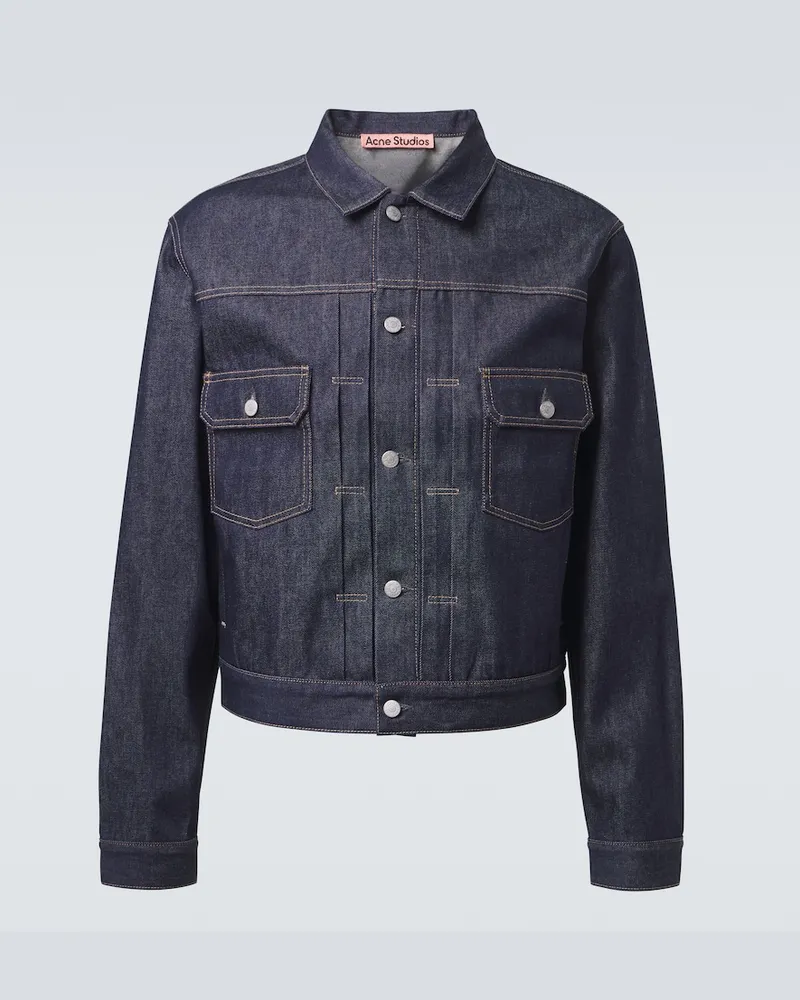 Acne Studios Jeansjacke Blau