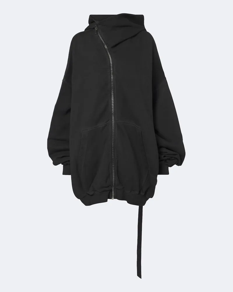Rick Owens DRKSHDW Kapuzenjacke Hun aus Baumwolle Schwarz