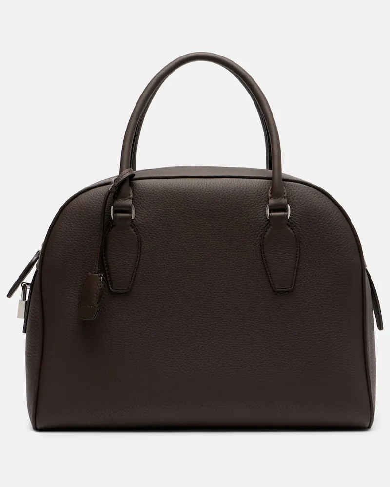 The Row Tote Bag India 12 aus Leder Braun