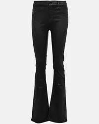 7 for all mankind Bootcut Slim Jeans Schwarz