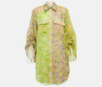 Alémais Bedrucktes Oversize-Hemd