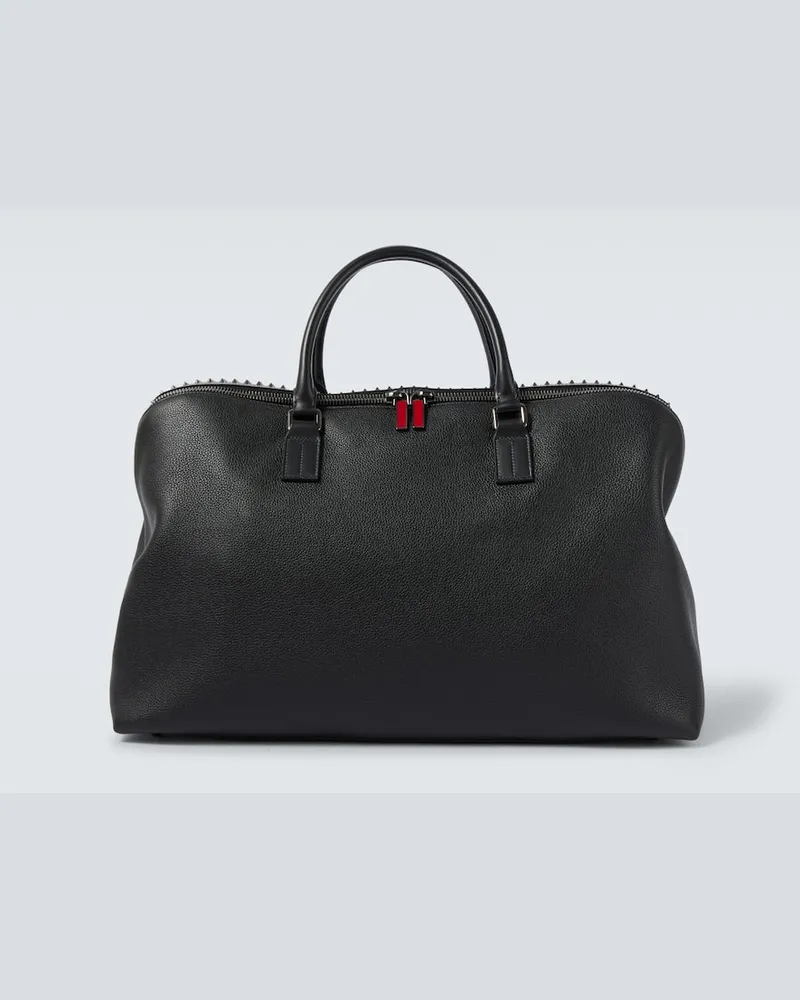 Christian Louboutin Verzierter Weekender Funky aus Leder Schwarz