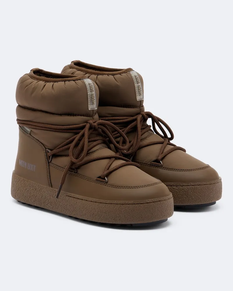 Moon Boot Schneestiefel Ltrack Low Braun