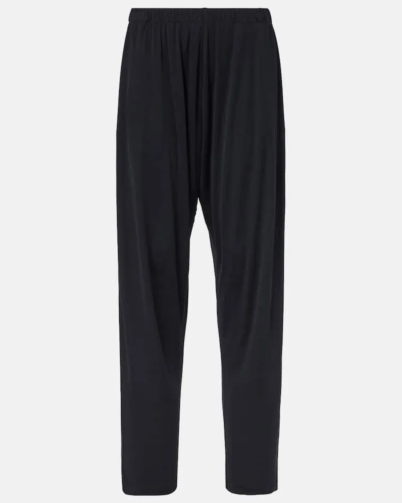 The Row Gerade Hose Nevia Schwarz