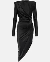 Alexandre Vauthier Minikleid aus Jersey Schwarz