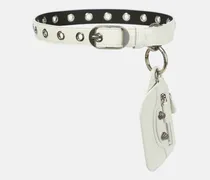 Gürtel Le Cagole Charms aus Leder