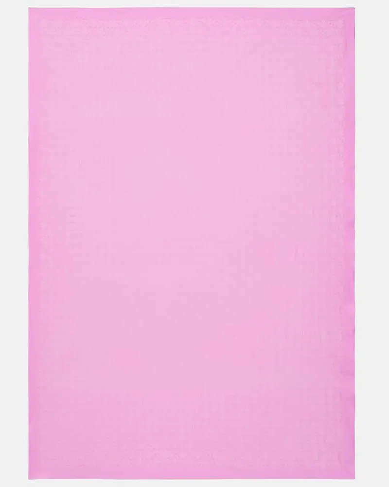 Gucci Pareo GG aus Seide und Baumwolle Pink