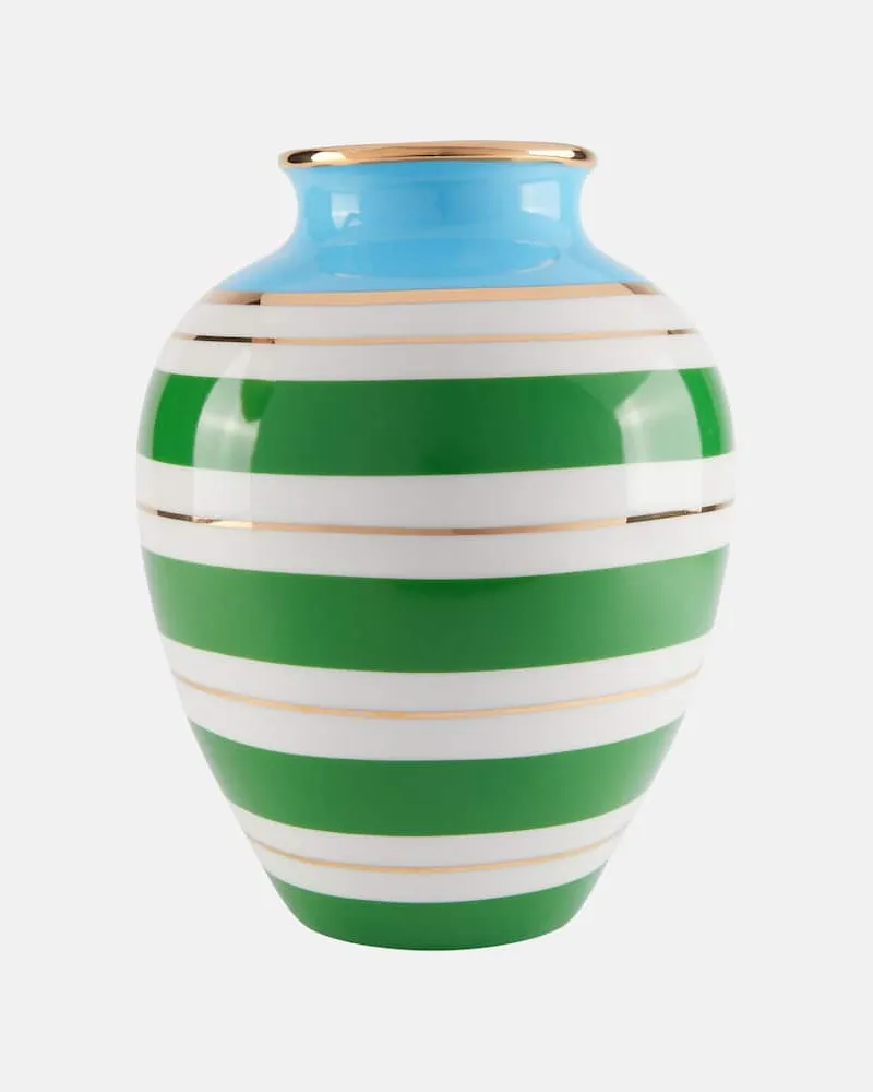Jonathan Adler Vase Portofino Urn Grün