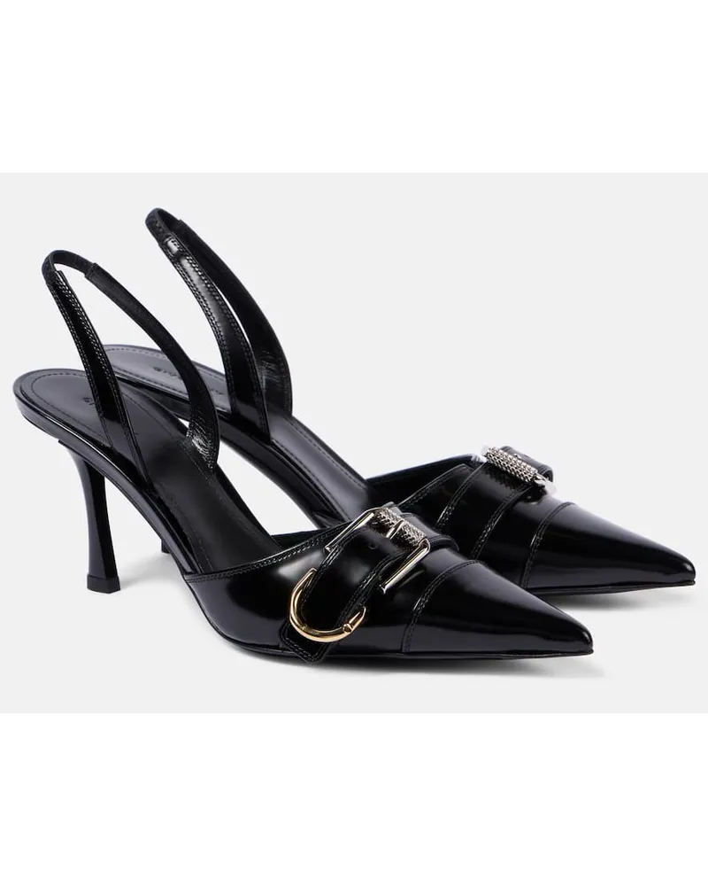 Givenchy Slingback-Pumps Voyou aus Leder Schwarz