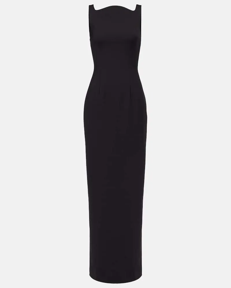 EMILIA WICKSTEAD Robe Lipa Schwarz