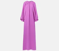 Robe aus einem Seidengemisch
