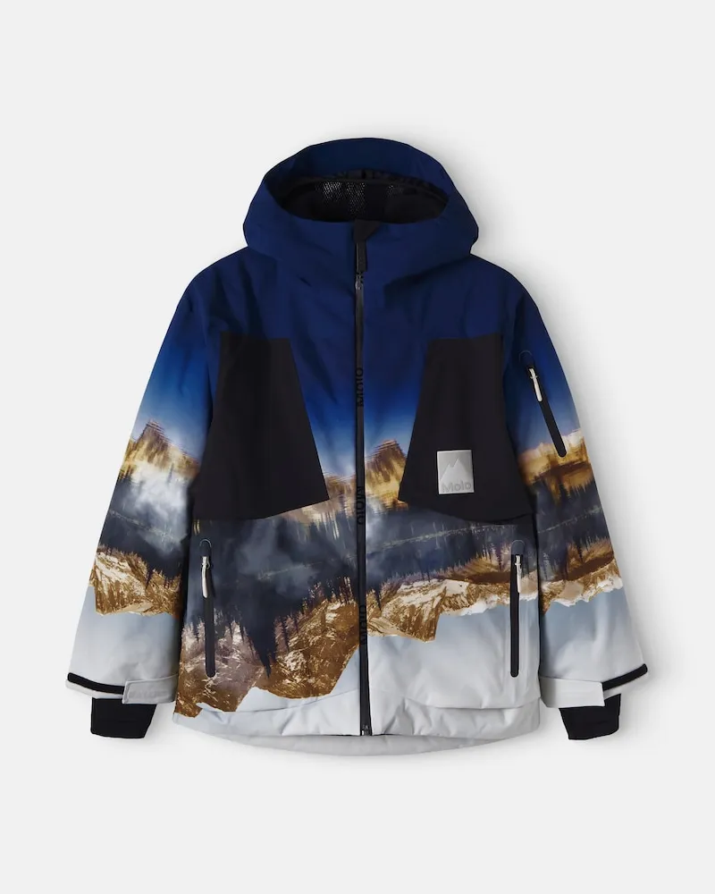 Molo Bedruckte Skijacke Alpine Multicolor