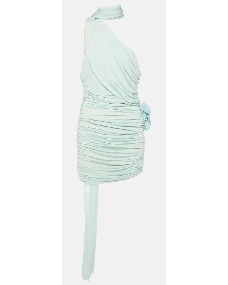 Magda Butrym Minikleid aus Jersey Blau