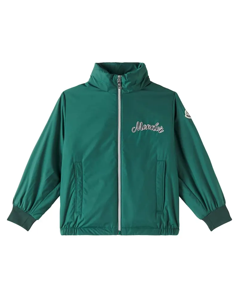 Moncler Bestickte Jacke Corin Grün
