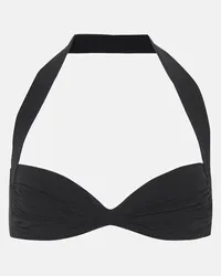 Norma Kamali Bikini-Oberteil Bill Bra Schwarz