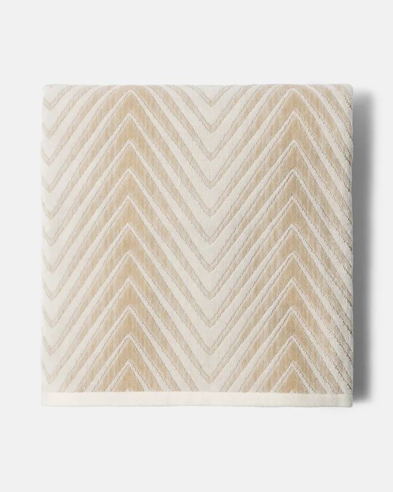 Missoni Badetuch Ziggy aus Frottee Multicolor