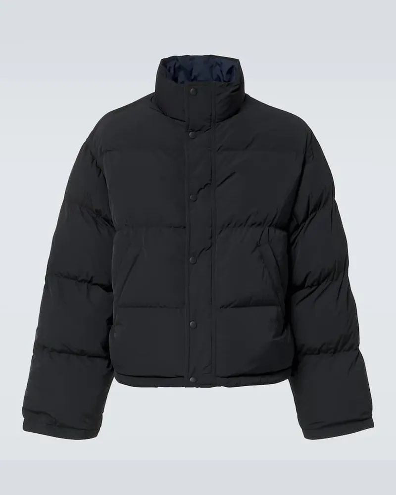 Balenciaga Wendbare Jacke Loop Sports Icon Schwarz