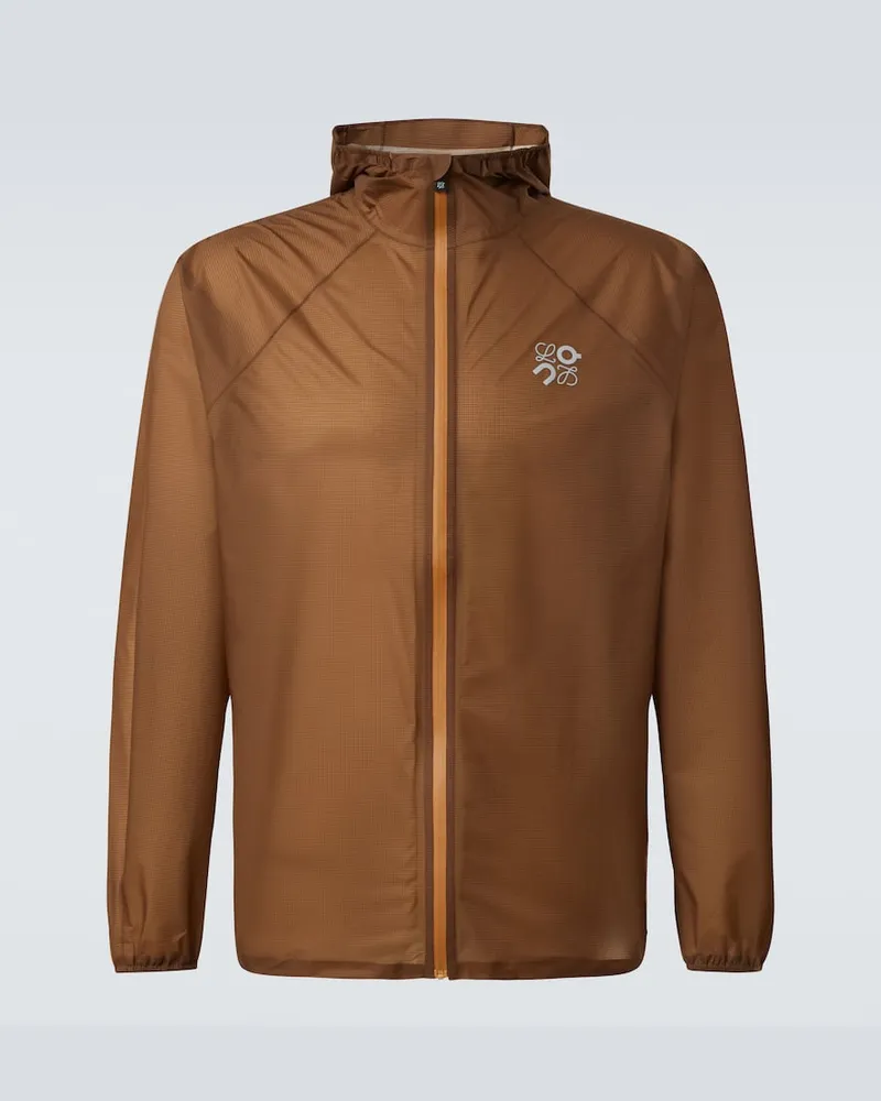 Loewe X On Jacke Ultra Braun