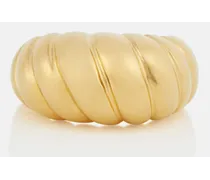 Ring Shell Medium aus Sterlingsilber, 18kt vergoldet