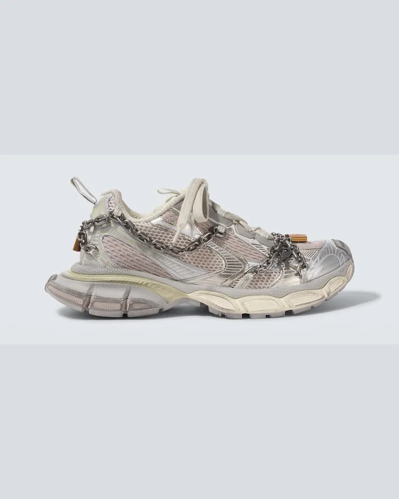 Balenciaga Sneakers 3XL aus Mesh Grau