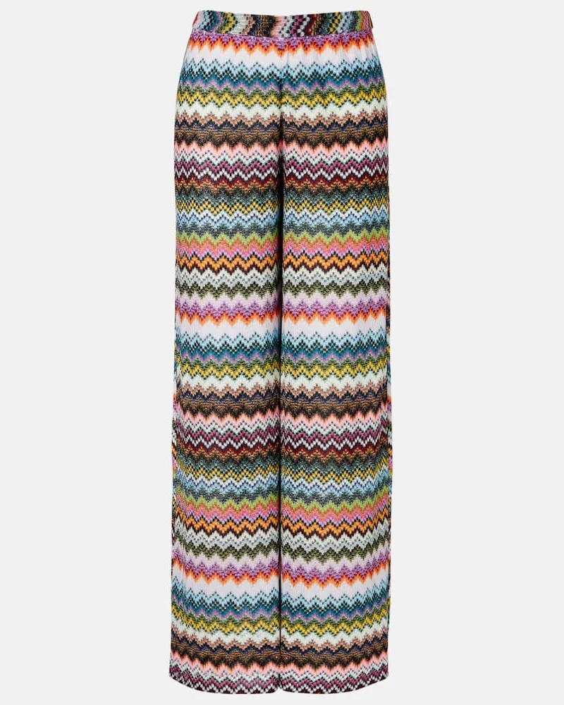 Missoni Palazzo-Hose Multicolor
