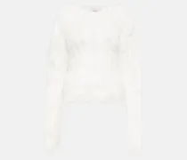 Flauschiger Strickpullover