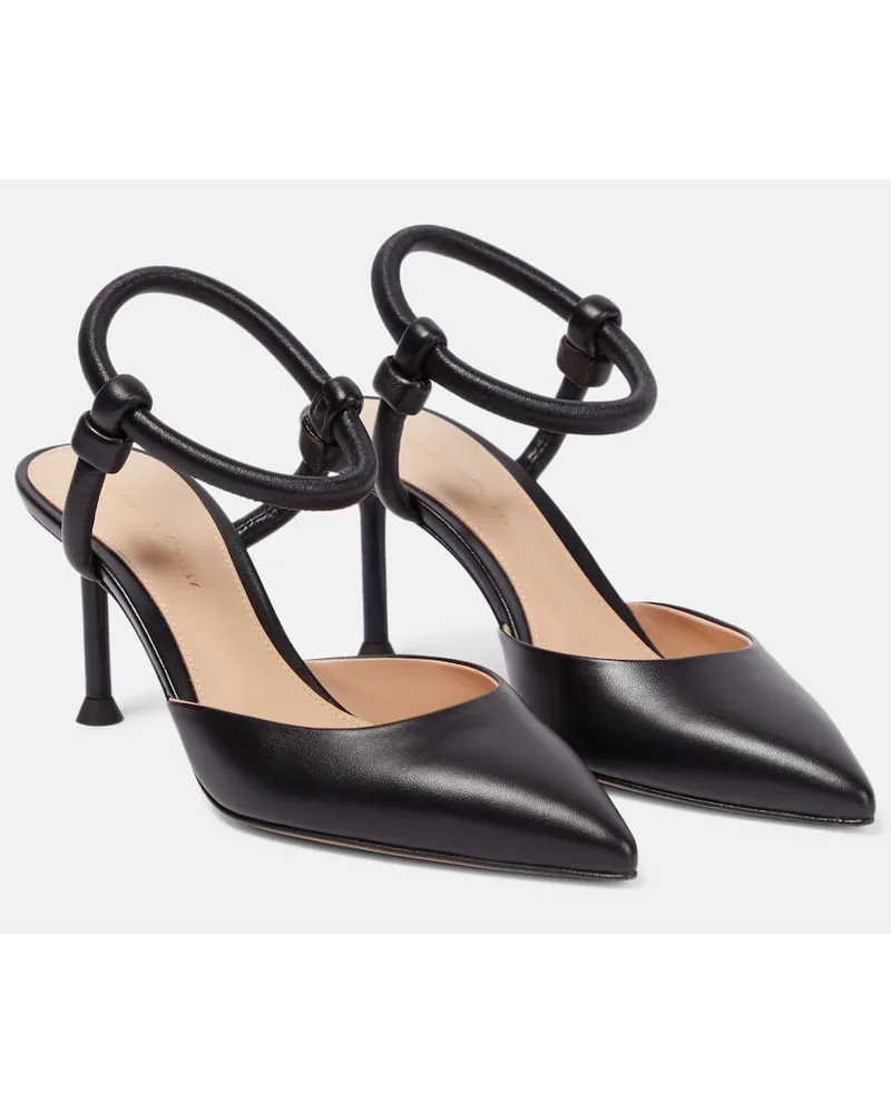 Gianvito Rossi Pumps aus Leder Schwarz
