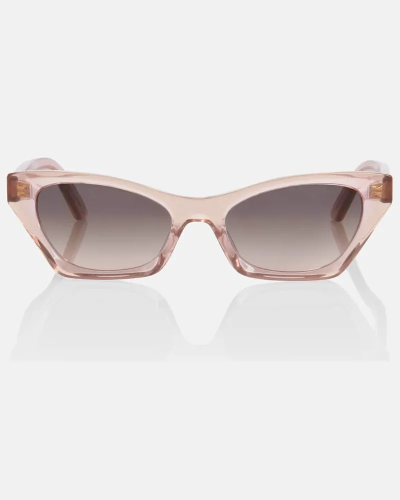 Dior Cat-Eye-Sonnenbrille DiorMidnight B1I Rosa