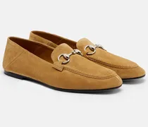 Loafers Jordaan Horsebit aus Veloursleder