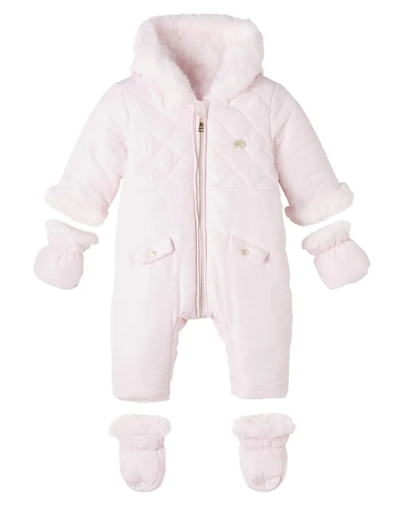 Tartine et Chocolat Baby Overall Rosa