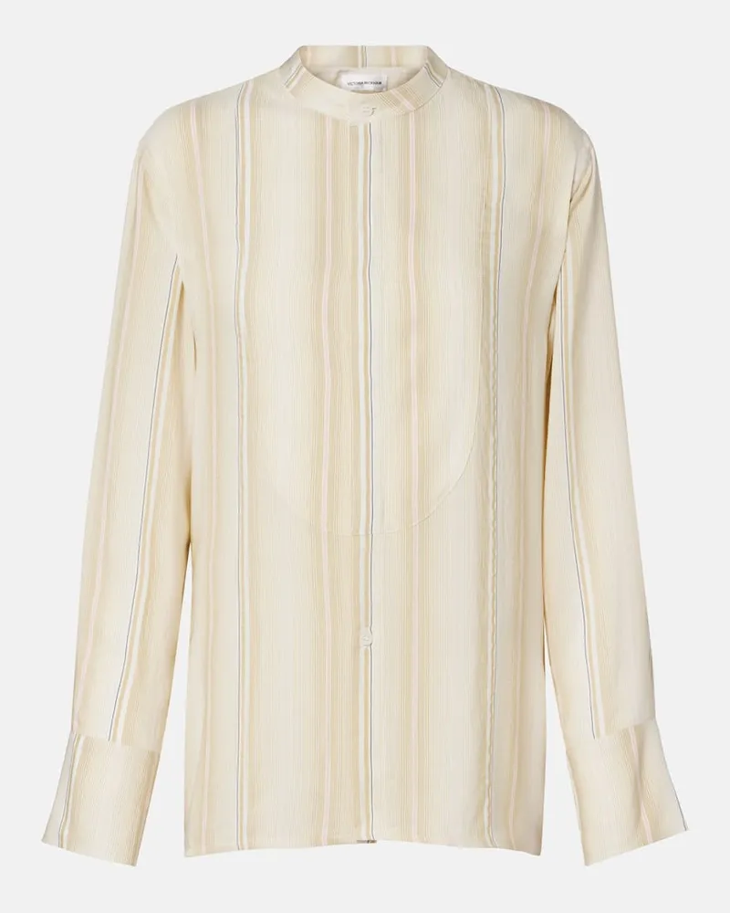 Victoria Beckham Hemd Beige