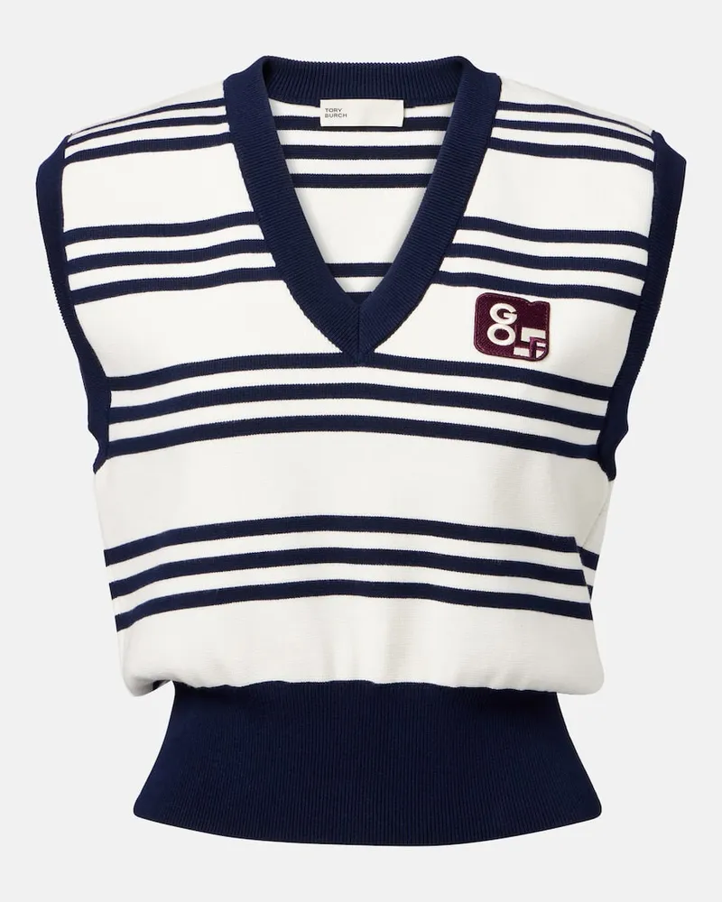 Tory Burch Pullunder Weiß