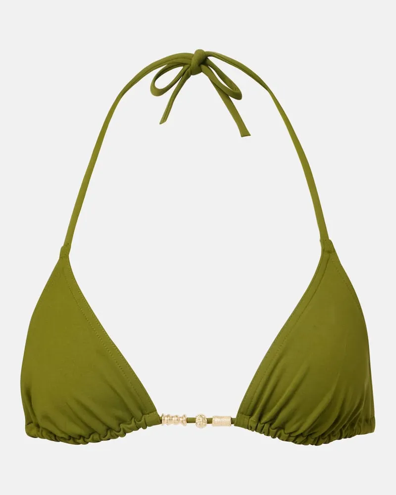 Eres Bikini-Oberteil Epheme Grün