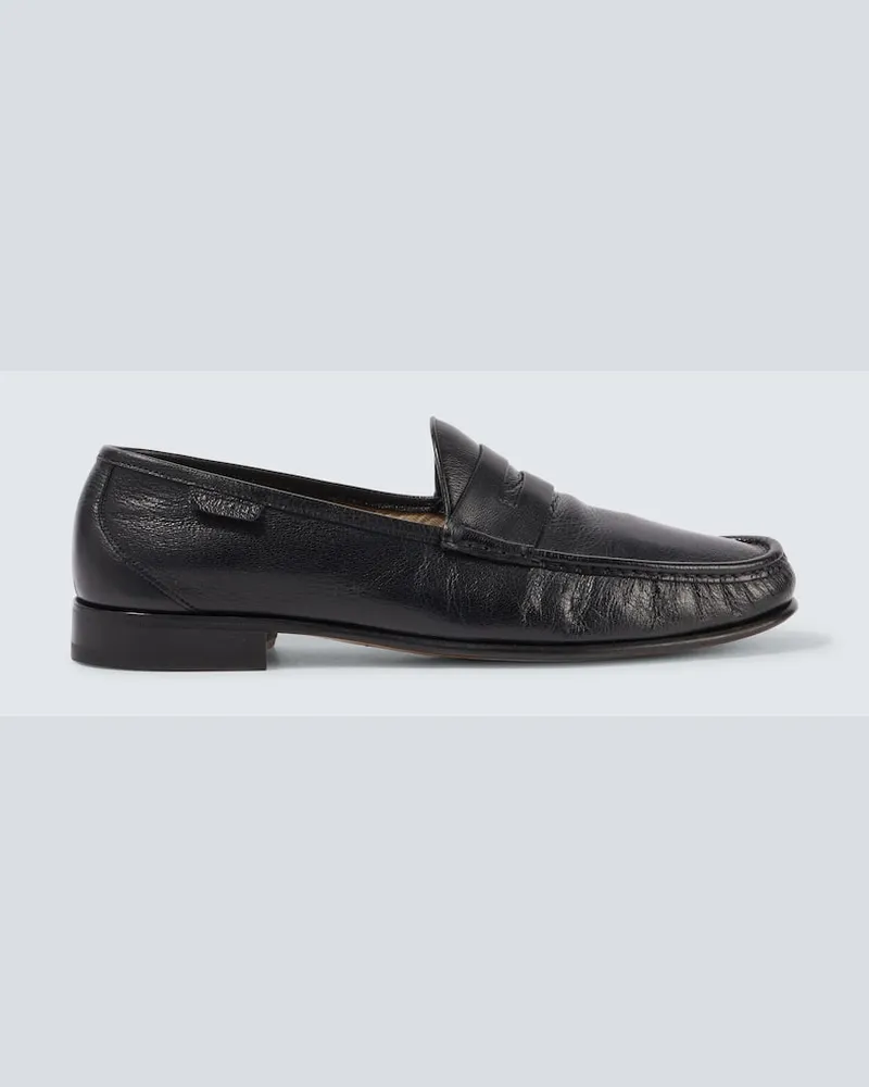 Tom Ford Loafers York aus Leder Schwarz