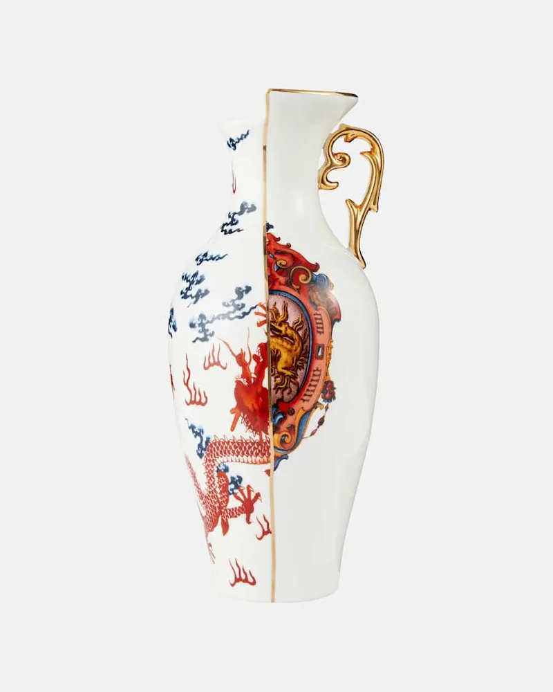 Seletti Vase Hybrid Adelma Weiß
