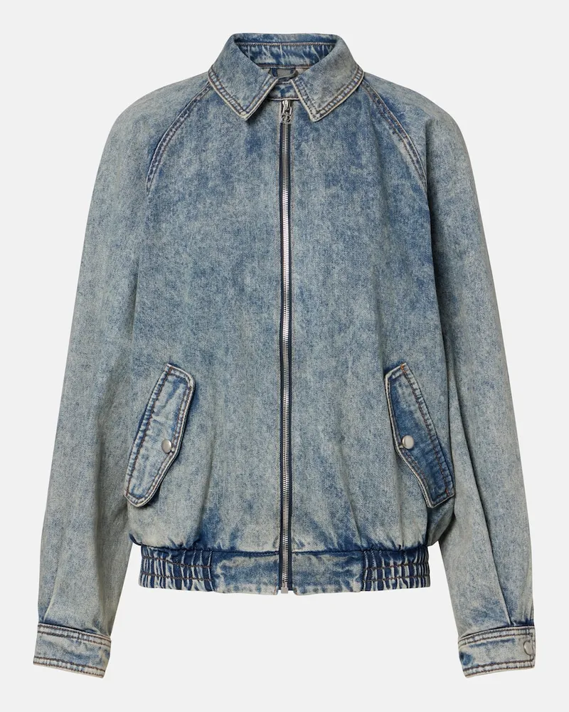 Magda Butrym Blouson aus Denim Blau